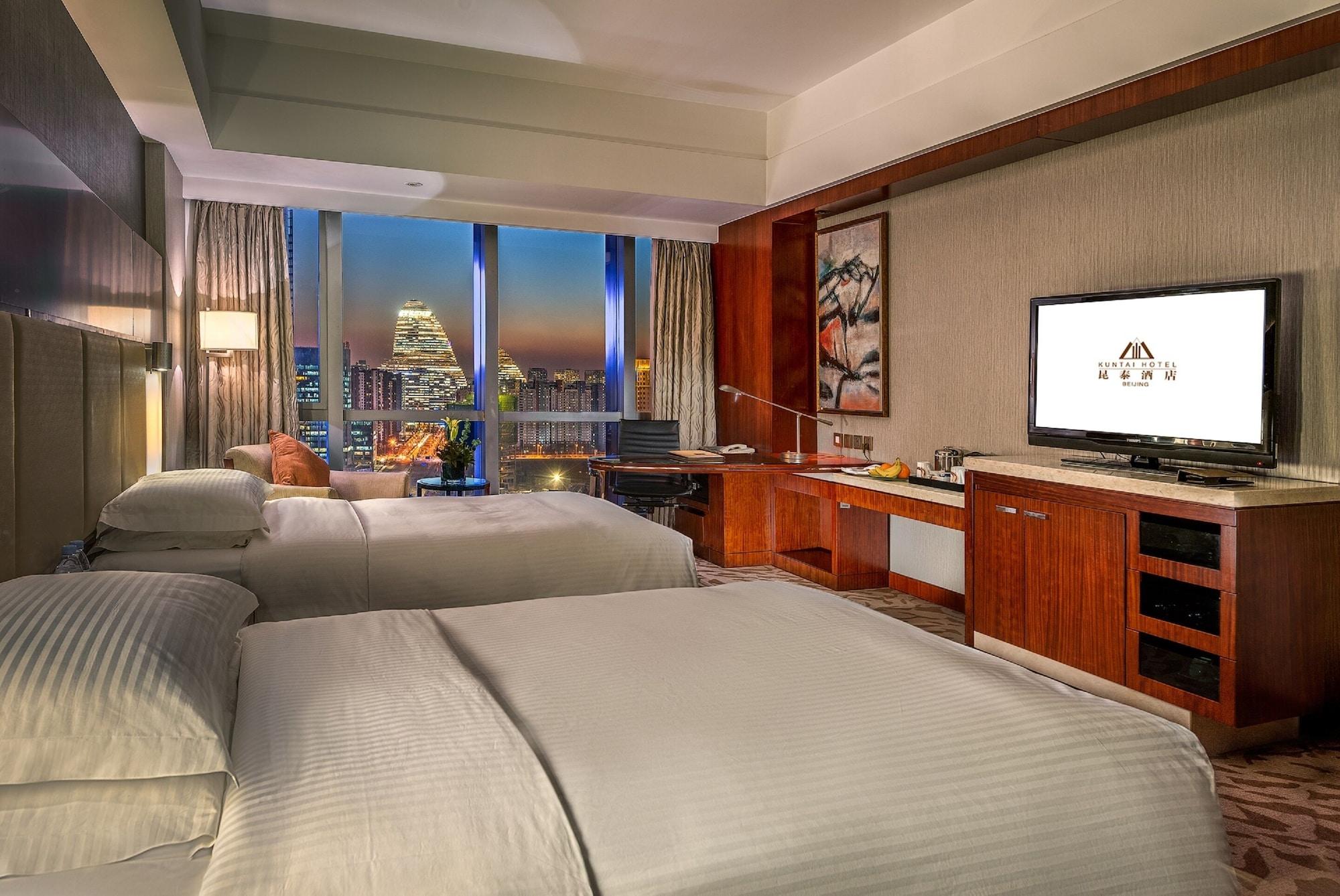 Kun Tai Glory Hotel Beijing Wangjing Bagian luar foto