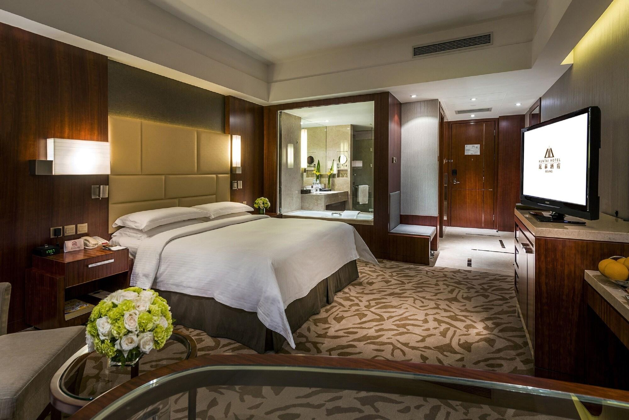 Kun Tai Glory Hotel Beijing Wangjing Bagian luar foto