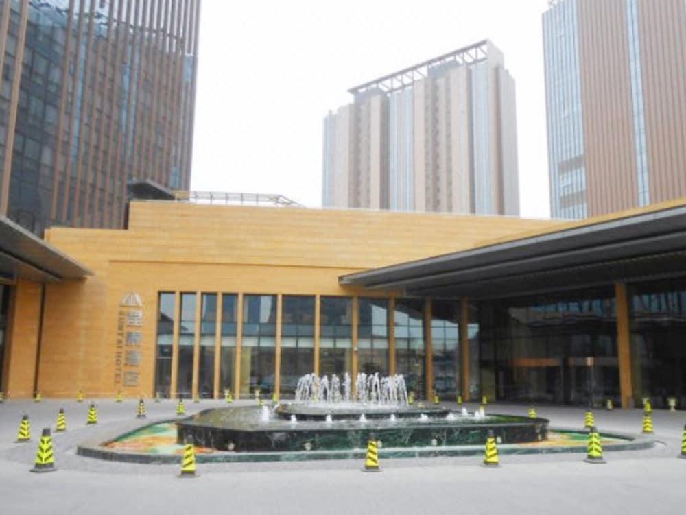 Kun Tai Glory Hotel Beijing Wangjing Bagian luar foto